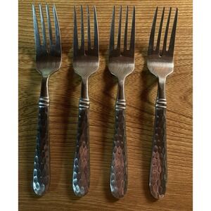 Cambridge‎ Silver Flatware MAJESTY Salad Forks Set Of Four 7.75"